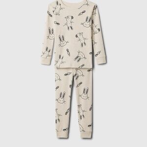 babyGap 🐰 Bunny Organic Cotton Print PJ Set